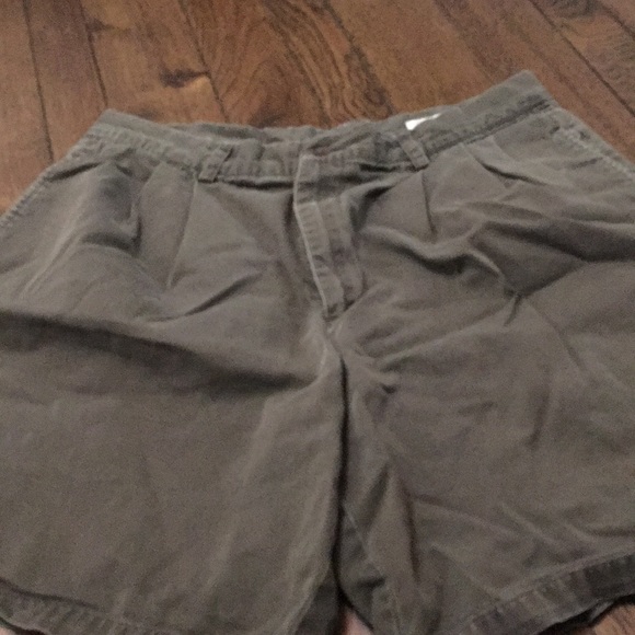 3/$30. Claiborne army green cotton shorts - Picture 1 of 4